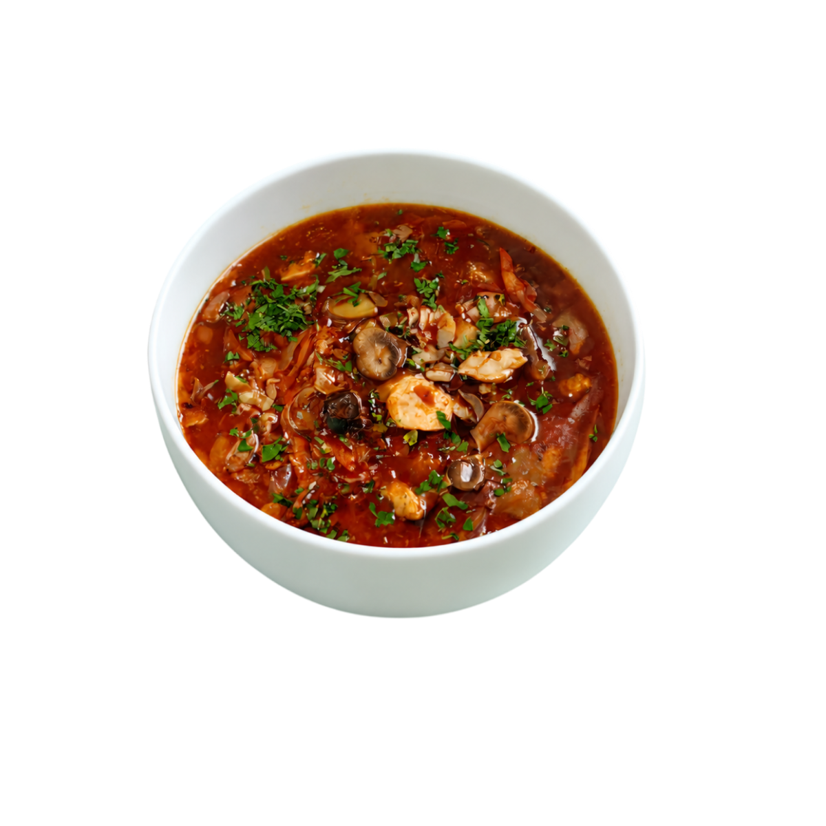 Рассольник с грибами