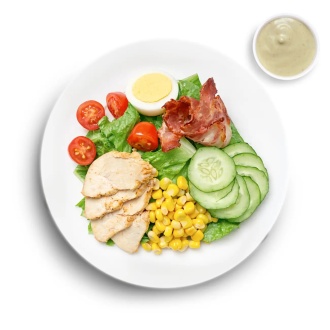 Кобб салат с цыпленком